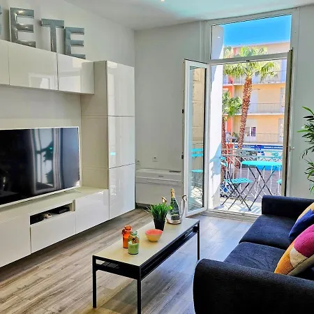 아파트 Le Valery, Belle Renovation, Centre Historique, Climatisation 세테